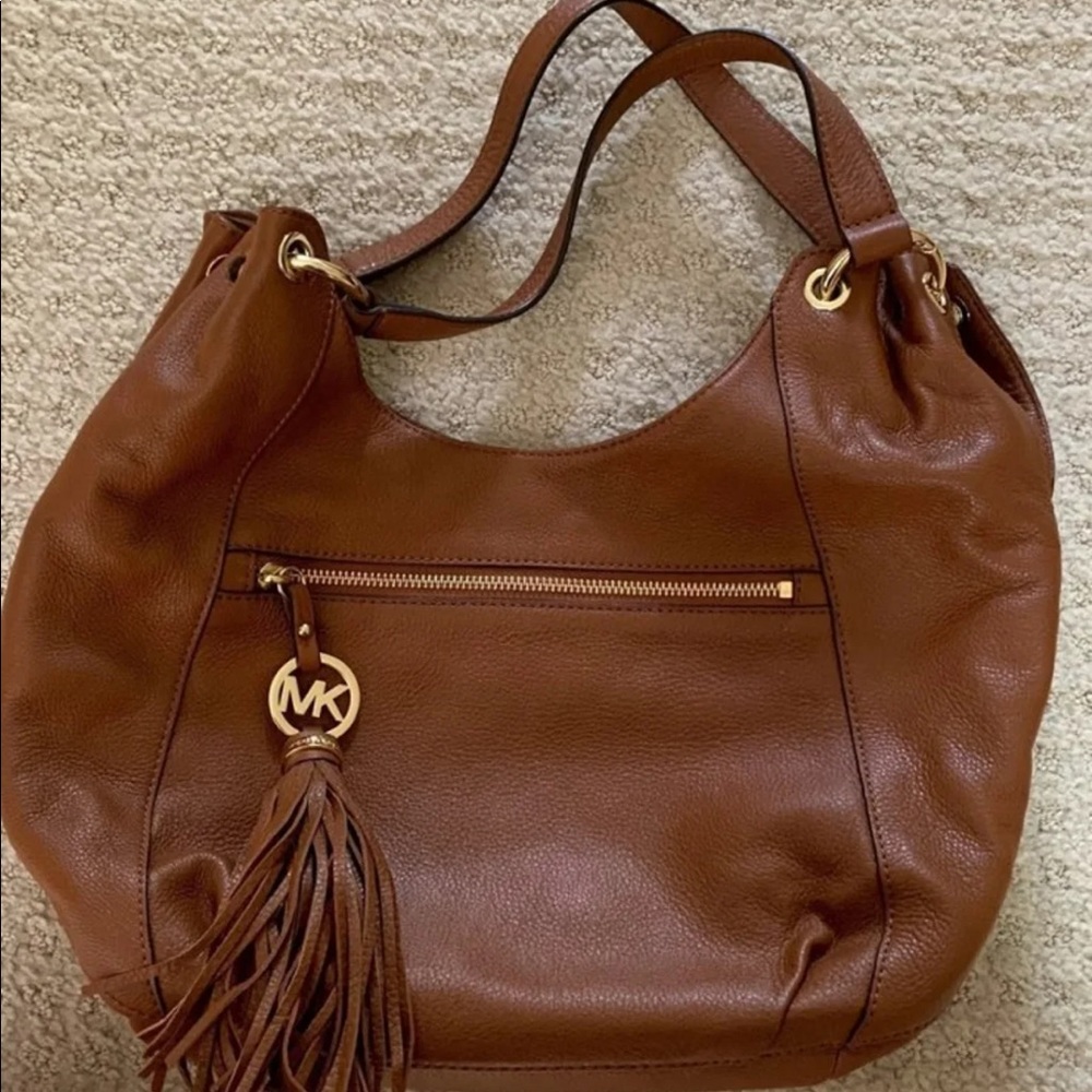 Michael Kors tassel hobo handbag